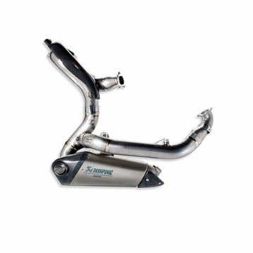 DUCATI COMPLETE TITANIUM EXHAUST SYSTEM.