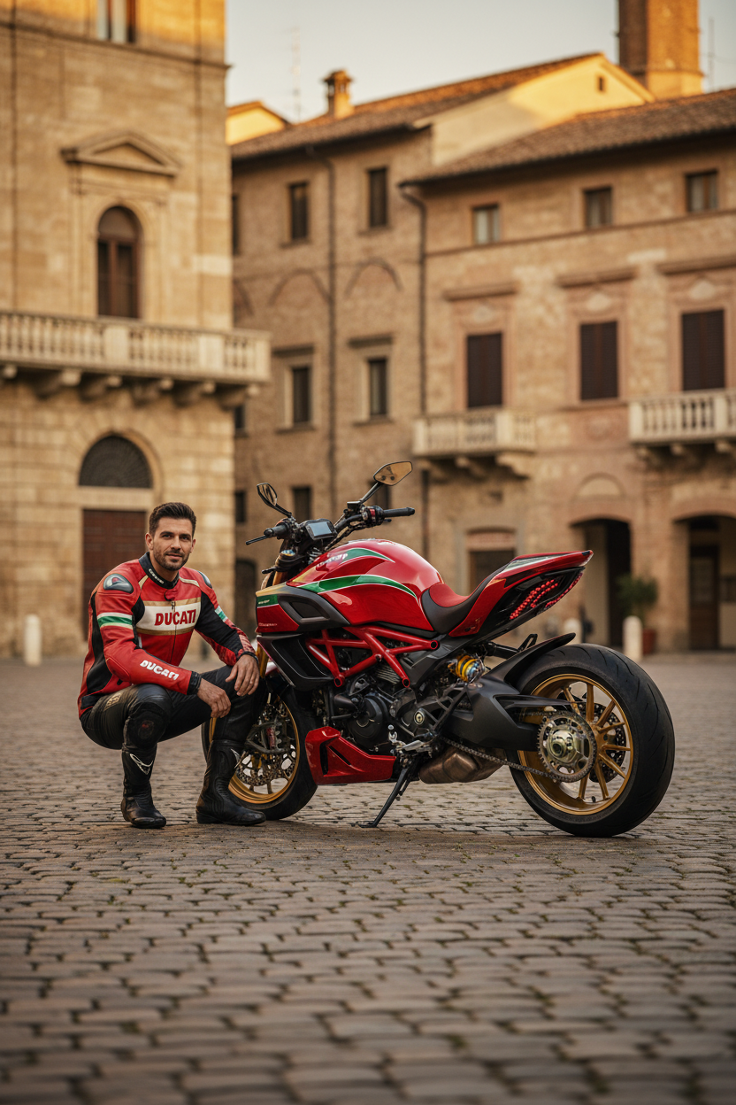 With Ducati Formula 73 discovering the wonders of Tunisia
