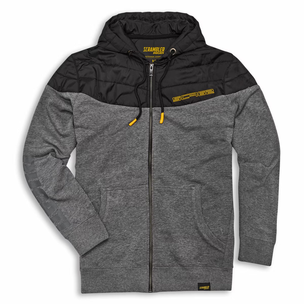HOODED SWEATSHIRT HYBRID SCR62