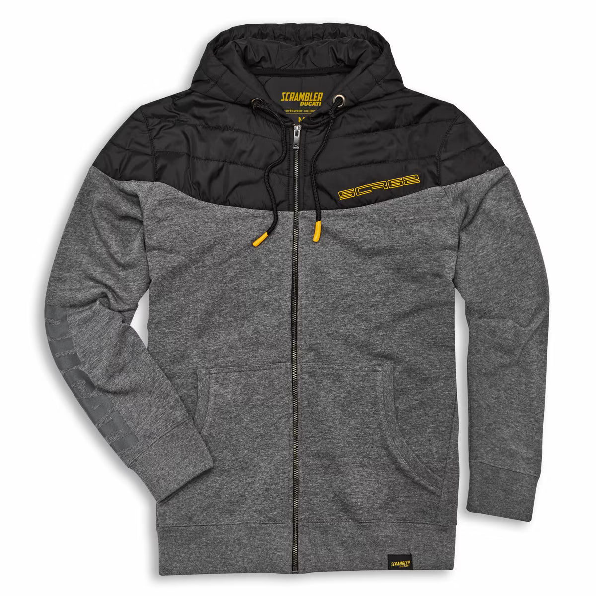 HOODED SWEATSHIRT HYBRID SCR62