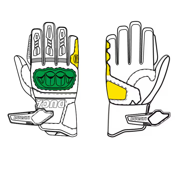 DUCATI LADIES GLOVES TOUR C5 2/1