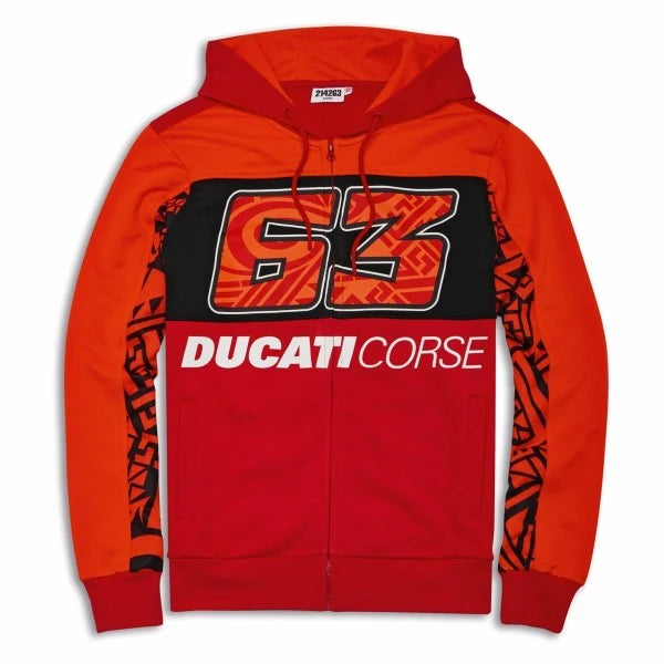 Ducati Mens Hooded Sweatshirt Dual PB63 '26