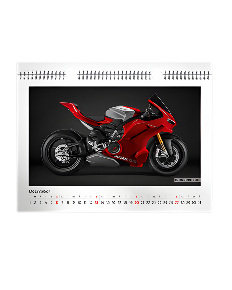 Panigale V4 Saga – 2026 Wall Calendar