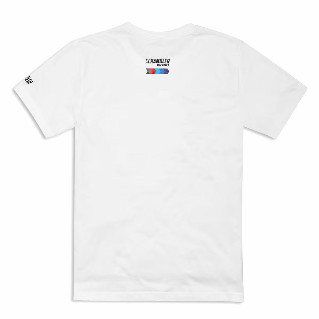 DUCATI T-SHIRT SCR62 MULTICOLOR