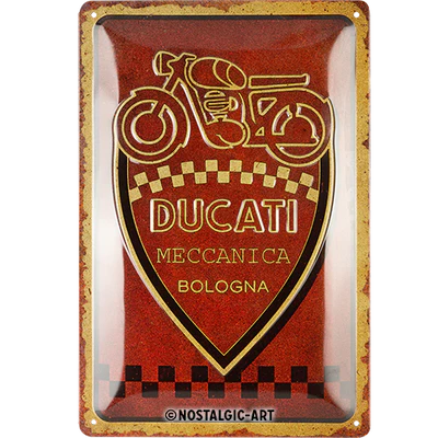 Ducati - Meccanica Bologna Tin Sign