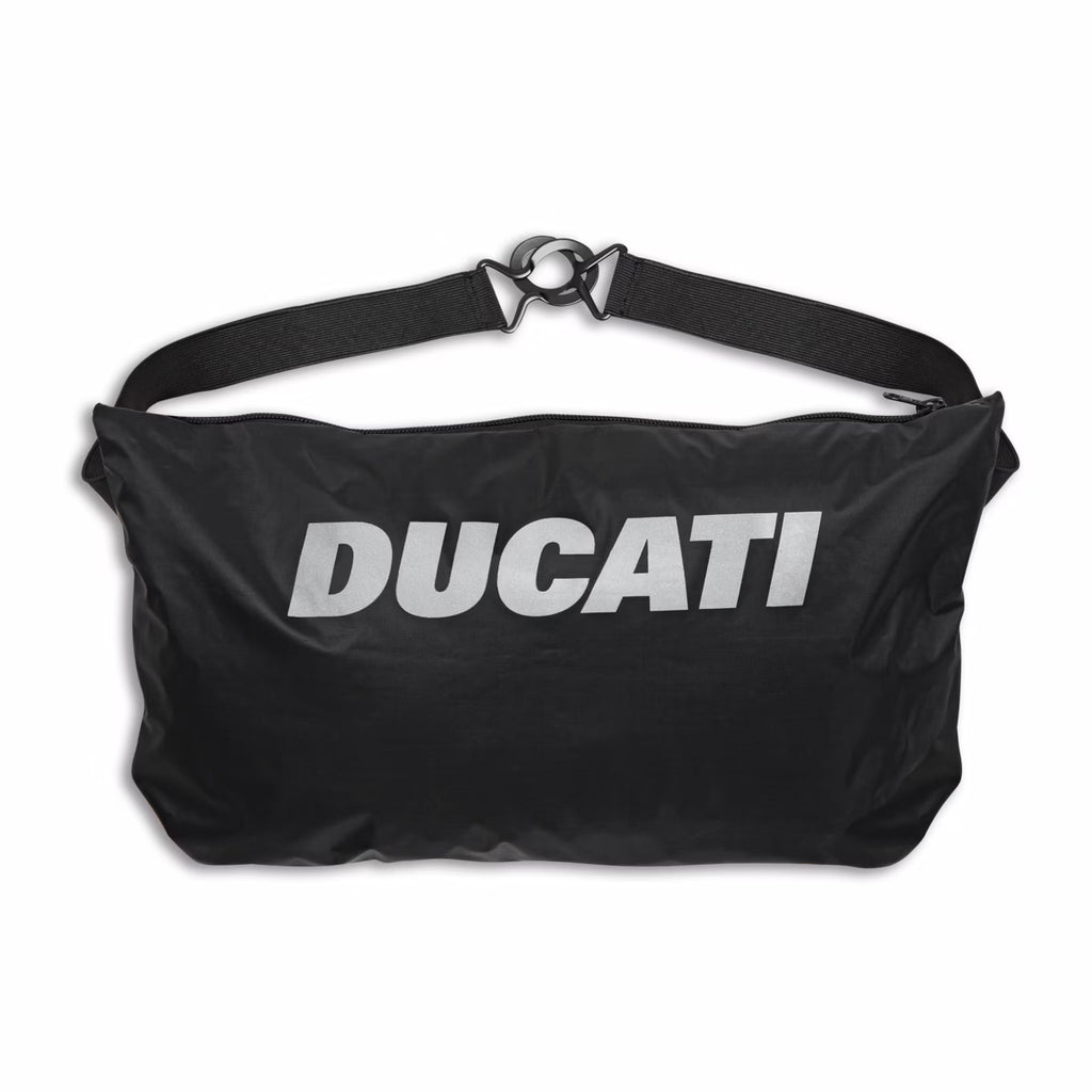 DUCATI RAIN JACKET AQUA V2 WHT/BLK