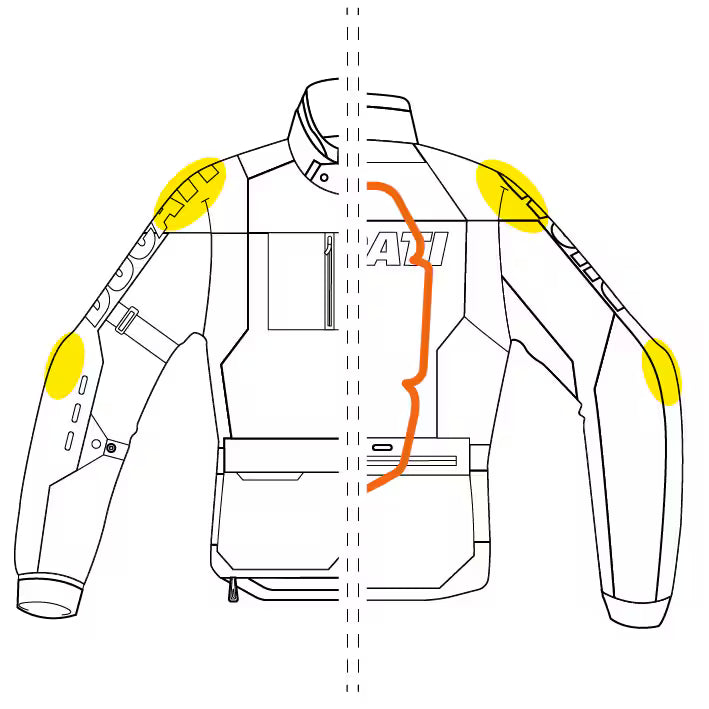 DUCATI LADIES TEX JACKET TOUR SUMMER C1 XS