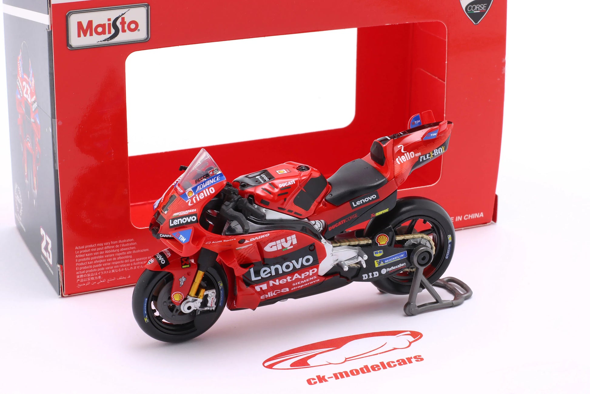 MODEL GP24 BAGNAIA (1:18)