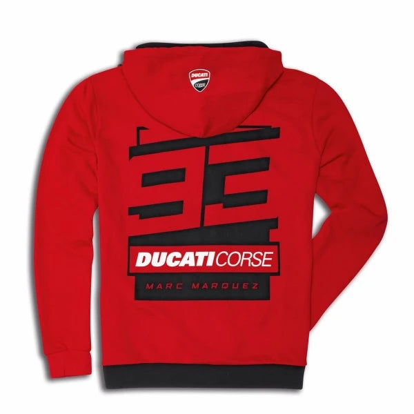 Ducati Mens Hooded Sweatshirt MM93 Dual'26