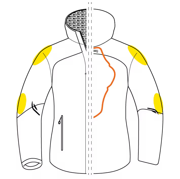 DUCATI TEX JACKET LADY SCR62 MILESTONE