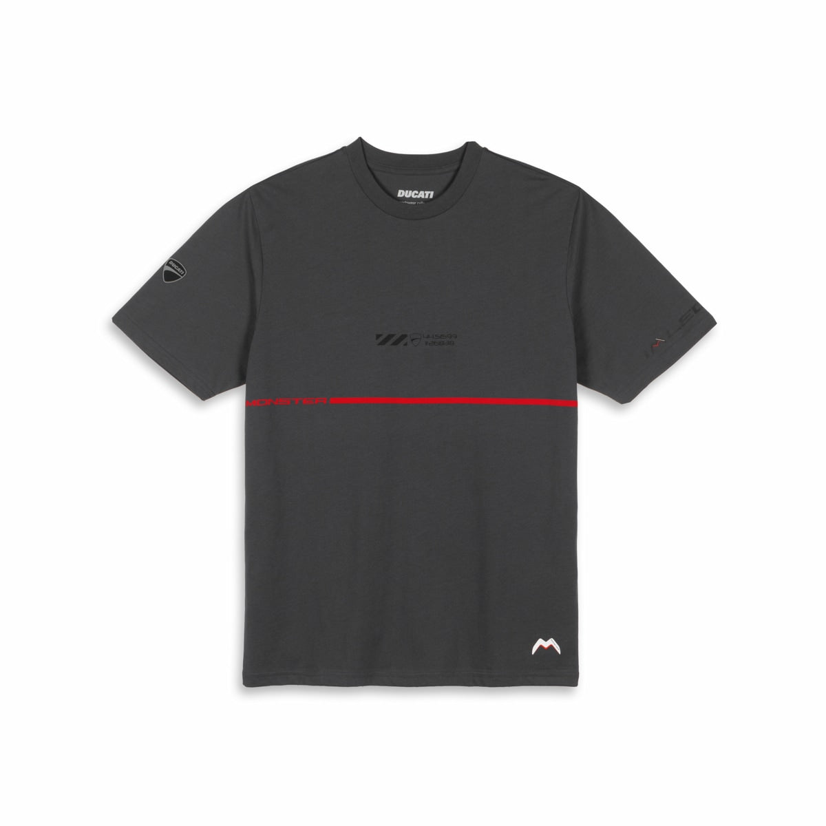DUCATI T-SHIRT MONSTER LIVERY GRAY