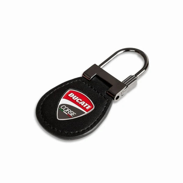 LEATHER KEY RING DUCATI CORSE PADDOCK