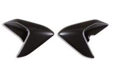 Diavel V4 Radiator carbon covers