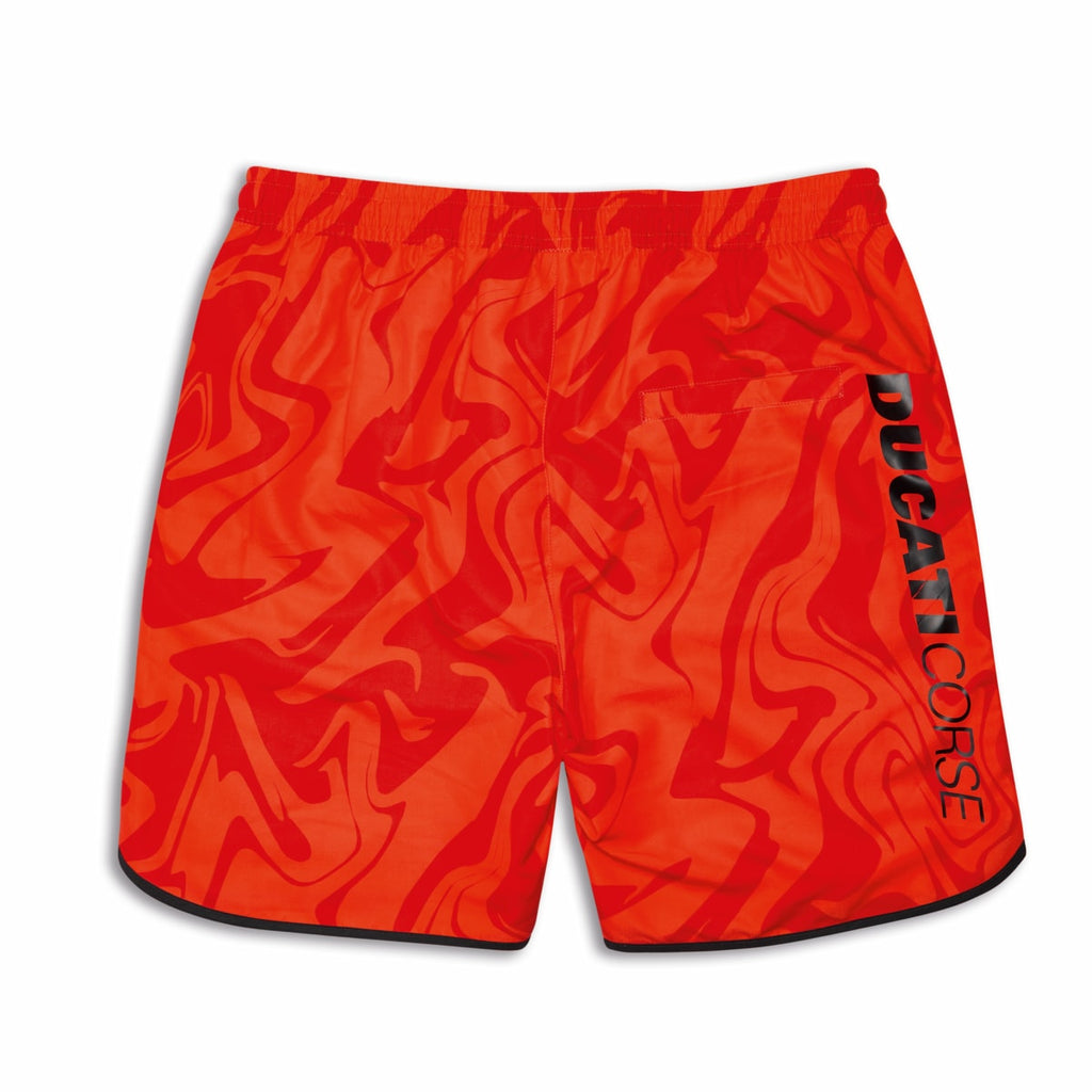 SWIMSUIT DC AOP RED SS25