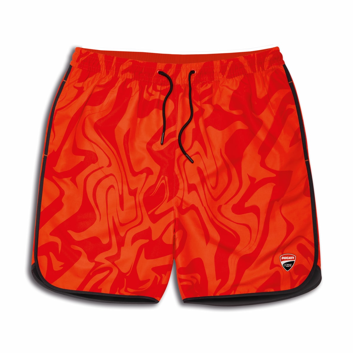 SWIMSUIT DC AOP RED SS25