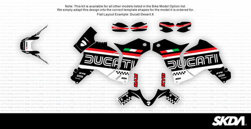 BOLOGNA Black Desert X Full Graphics Kit
