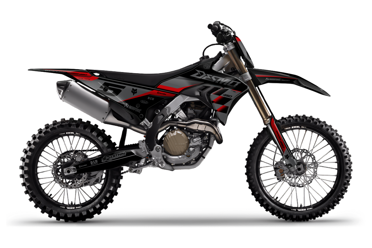 CHEQUES Black Desmo Full Graphics Kit