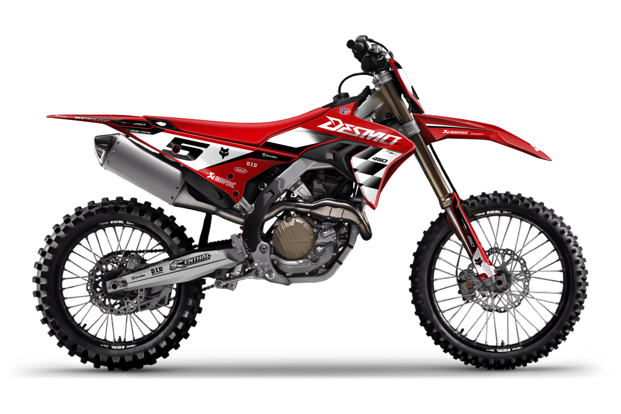 CHEQUES Red Desmo Full Graphics Kit
