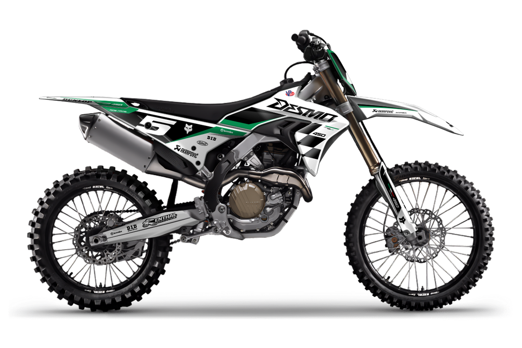 CHEQUES White Desmo Full Graphics Kit