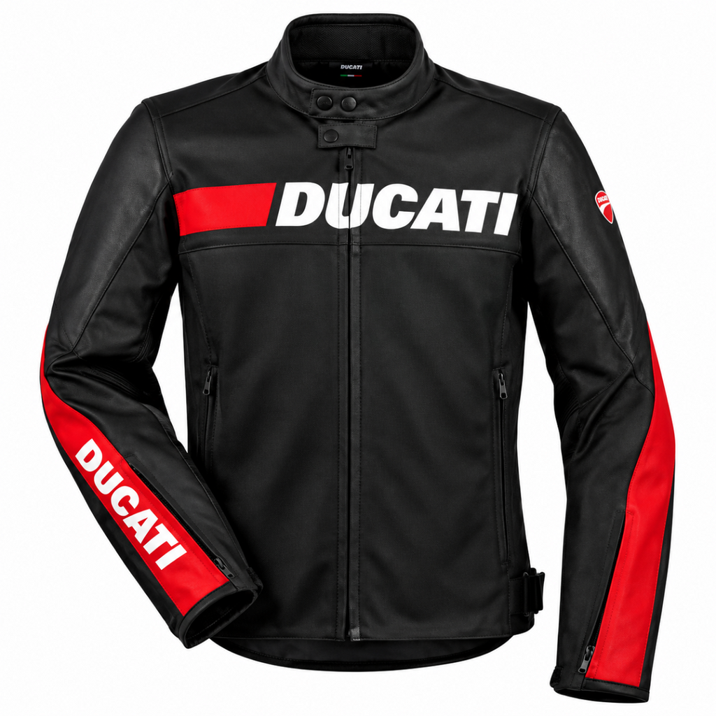 Ducati Jacket Company C5 Perforated BLK/RED
