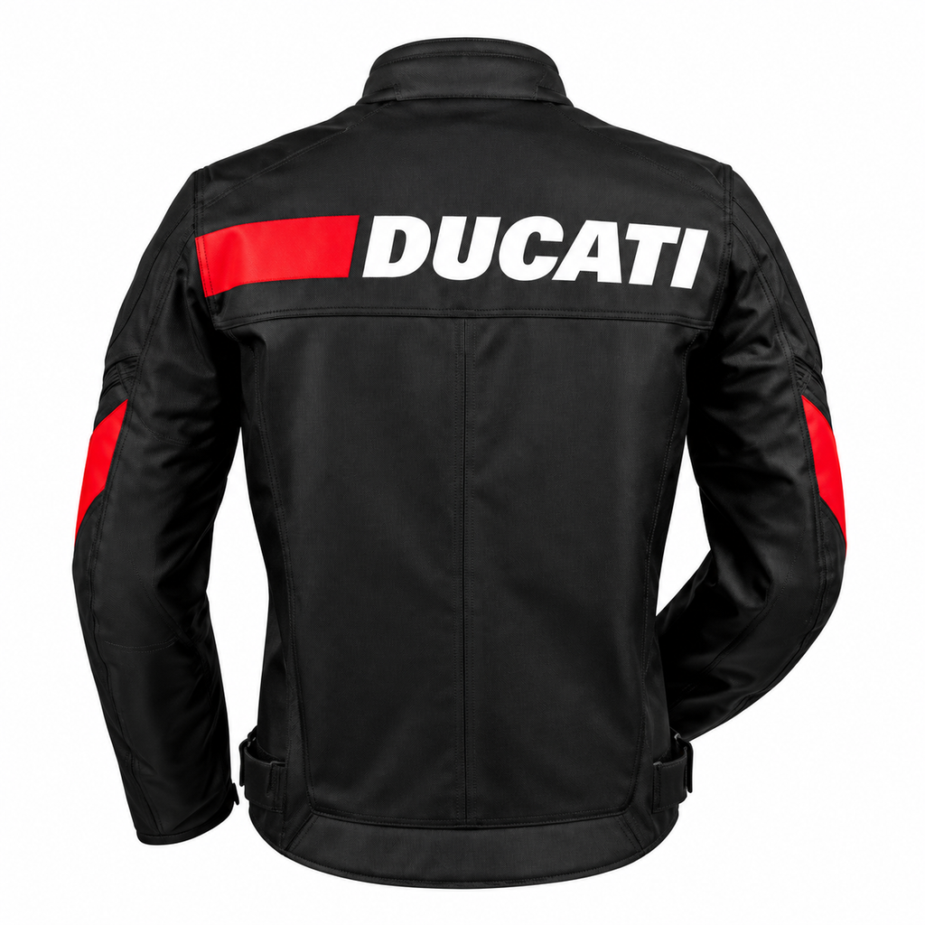 Ducati Jacket Company C5 Perforated BLK/RED