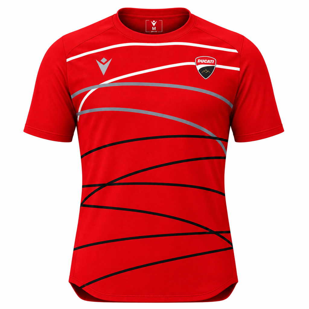 T-SHIRT DUCATI DM FITNESS 3.0 BLACK