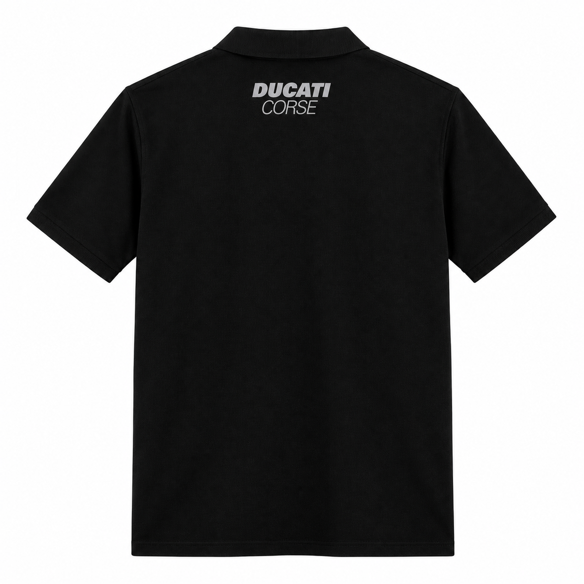POLO DUCATI CORSE STRIPE BLACK