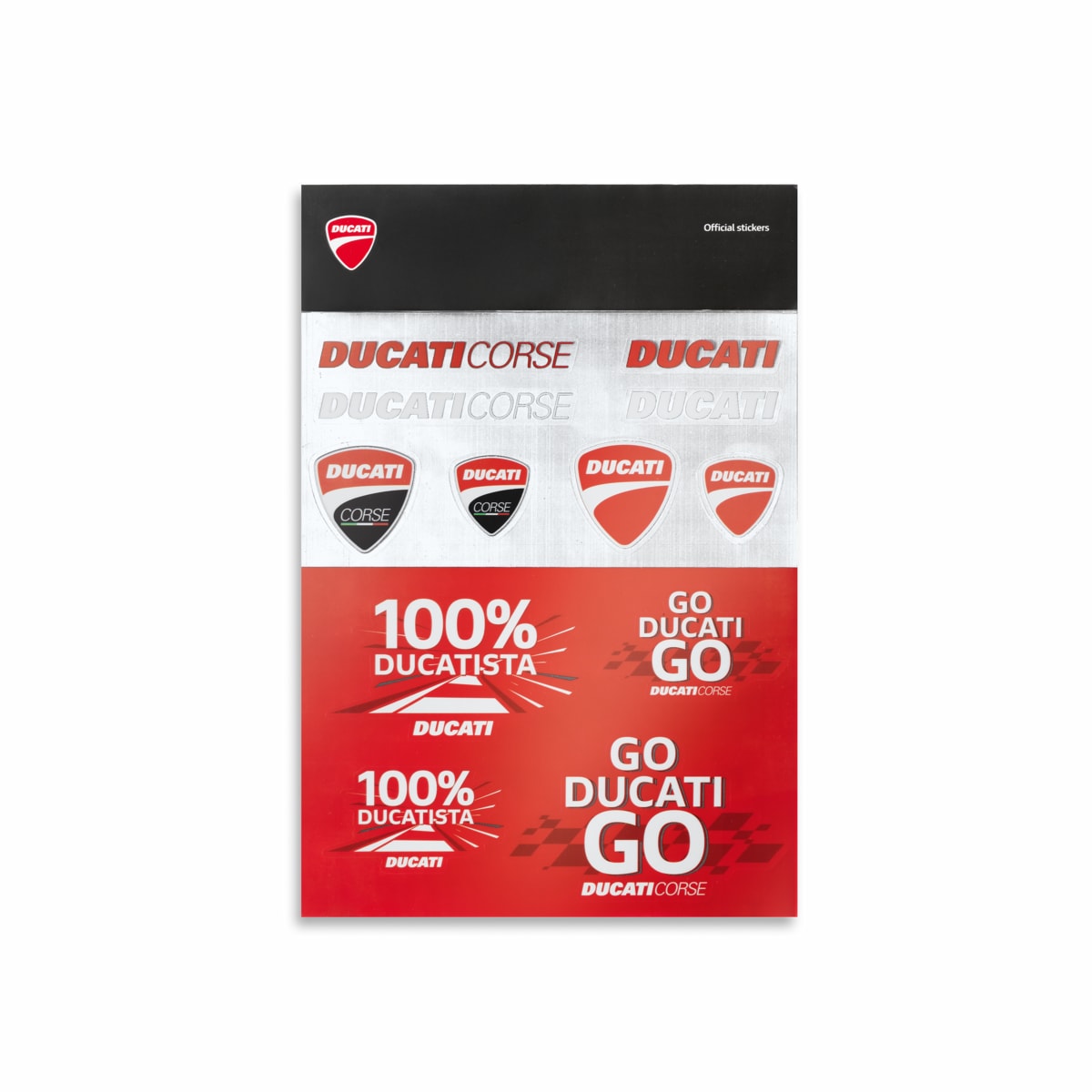 STICKER 100% DUCATISTA