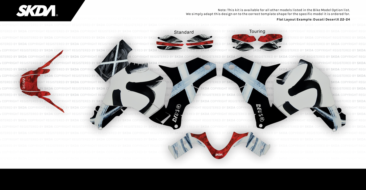 DEUS ART Desert X Full Graphics Kit