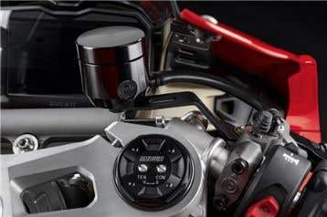 DUCATI BRAKE FLUID RESERVOIR.