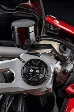 DUCATI BRAKE FLUID RESERVOIR.