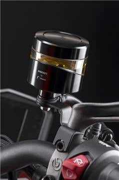 DUCATI BRAKE FLUID RESERVOIR.