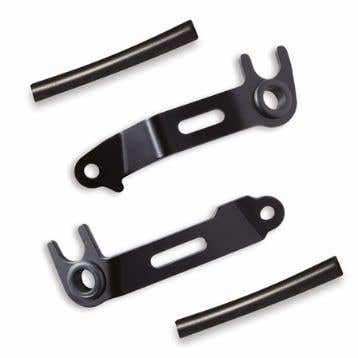 DUCATI ADAPTERS FOR BRAKE AND CLUTCH FLUID RESERVOIRS.