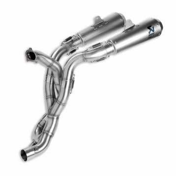 DUCATI COMPLETE EXHAUST ASSEMBLY.