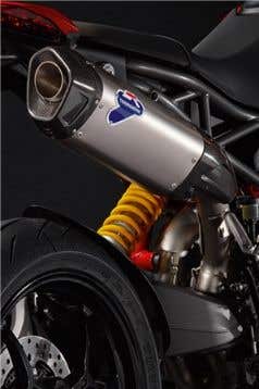 DUCATI COMPLETE EXHAUST ASSEMBLY.