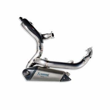 DUCATI COMPLETE TITANIUM EXHAUST SYSTEM.
