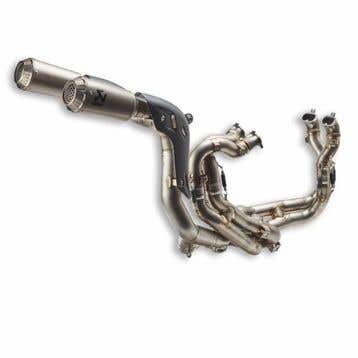 DUCATI COMPLETE TITANIUM EXHAUST SYSTEM.