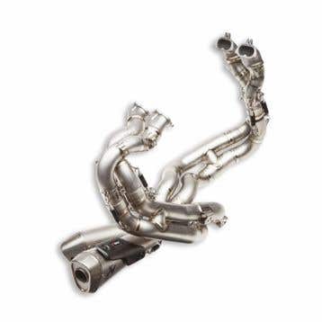 DUCATI COMPLETE TITANIUM EXHAUST SYSTEM.