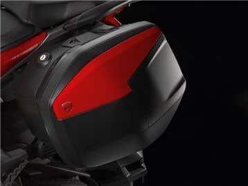 DUCATI SET OF COVERS FOR RIGID SIDE PANNIERS.