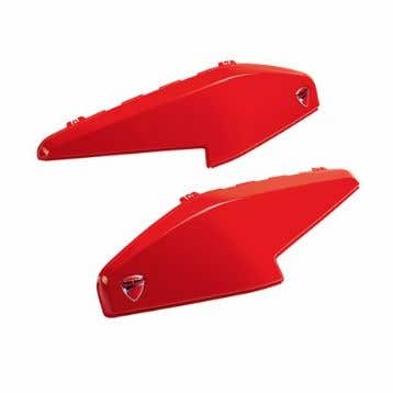 DUCATI SET OF COVERS FOR RIGID SIDE PANNIERS.
