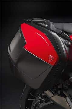 DUCATI SET OF COVERS FOR RIGID SIDE PANNIERS.