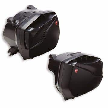 DUCATI RIGID SIDE PANNIERS.