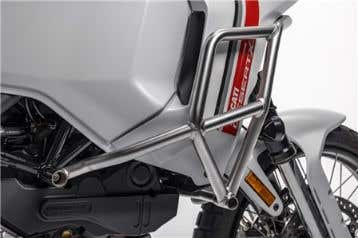 DUCATI ENGINE COVER IN STEEL TUBES.