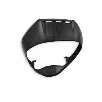DUCATI CARBON FRONT HEADLIGHT RIM.