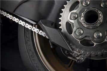DUCATI CARBON CHAIN GUARD.