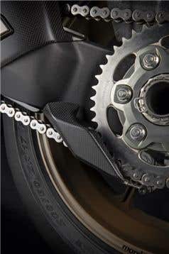 DUCATI CARBON CHAIN GUARD.