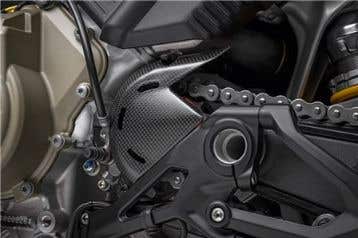 DUCATI CARBON FRONT SPROCKET COVER.