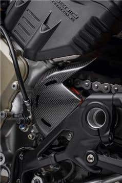 DUCATI CARBON FRONT SPROCKET COVER.