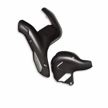 DUCATI HEAT GUARD FOR COMPLETE EXHAUST SYSTEM.