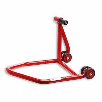DUCATI REAR SERVICE STAND FOR SINGLE-SIDED SWINGING ARM.
